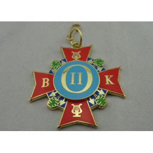 Brass / Copper / Iron Souvenir Badges with synthetic Enamel, Die Cast, Die