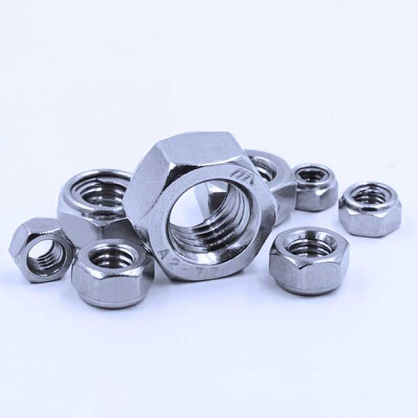 All Metal Hex Lock Nut DIN980 Metric Measurement System M8 M10 M12 M16 HDG Coating