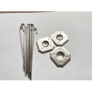 UV Coated Solar Panel Mesh Wire Hooks For Firming Exclusion Kit Bird Barrier