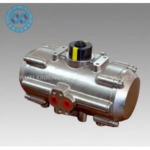 Stainless Steel air torque actuator pneumatic control for ball valves