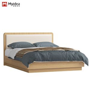 Made In Foshan Factory Myidea Bed Frame Heavy Duty Metal Bunk Bed Apartment