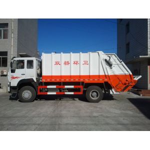 10m3 High Automatic Garbage Compactor Truck Weather Proof With Quick Loading