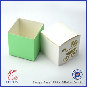 Beautiful Single 150mm Height Macaron Paper Box Glossy Lamination