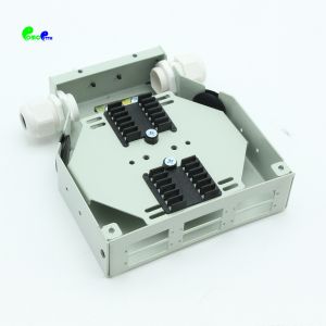 Din Rail FTTX Fiber Terminal Box 6 Port SC Duplex Optical Junction Box