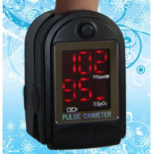 Pocket Fingertip Pulse Oximeter In Blue , Home Wireless Pulse Oximeters