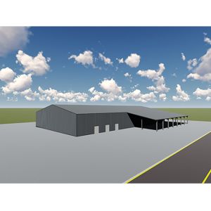 Prefabricated Steel Structure Industrial Building Construction Quick Installatio