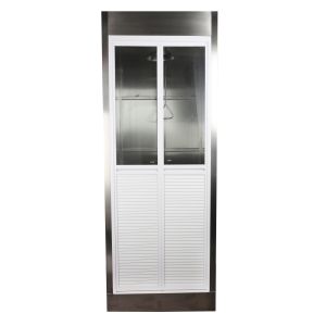 China Stainless Steel Shower Head Wall-mounted Cubicle Safety Showers Suitable for Industrial Environments on sale