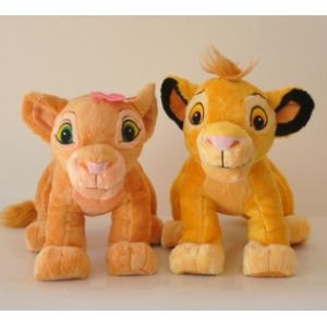 China Personalized Stuffed Animals Lion King Simba Plush Toy , Orange on sale