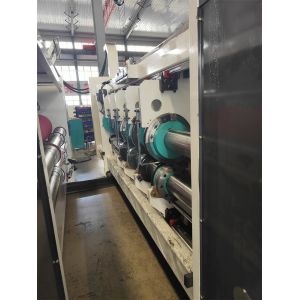 Full Automatic 4 Colour Flexo Printing Slotting Die Cutting Machine with 380V