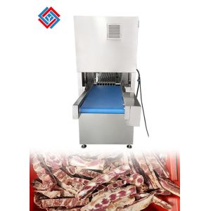 Multi Band Saw Machine Cutting Frozen Bone With Belt Outlet For Meat Processing