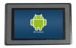 Plastic Frame 5'' Android Industrial Panel PC Capacitive Touch With 512M Bytes