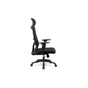 Adjustable Headrest Mesh Staff Chair 90 To 115 Degree Tilt