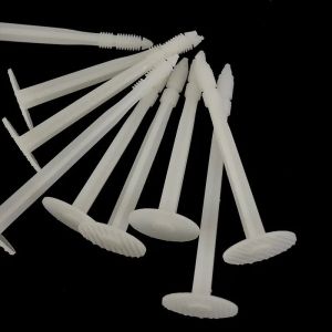 Durable White Insulation Fixing Anchors With Hammer In Installation Method