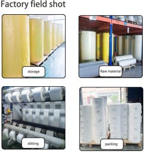 Printing Waterproof Vinyl Label Material for Drink and Beverage in Unprinted