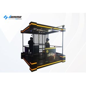 Two Players VR Tower 9D Shooting Simulator With HTC VIVE Glasses