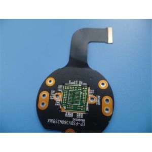 Double access flexible PCBs Polyimide PCBs 0.25mm thick Rigid-flex PCBs for