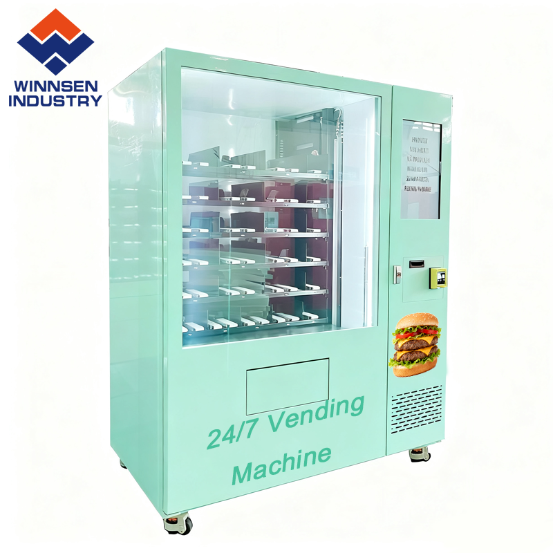 On-demand Food Vending Machine with Advanced Preservation Technology and Printer