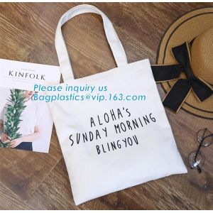 custom printed cheap natural canvas tote bag,Customize print reusable eco friendly cotton canvas tote bag bagease pack