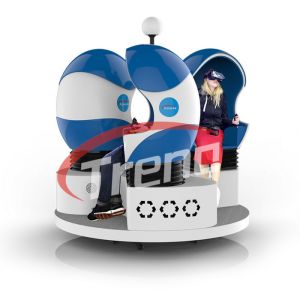 Supermarket Indoor HD 3 Seats 9d Motion Ride Fully Immersive With Smoke Effect