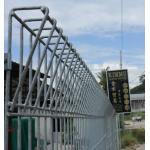 Galvanized Powder Coated Brc Mesh Roll Top Fence