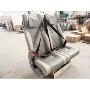 2+1 Layout Diamond Stitching Travel  Bus Passenger Seat