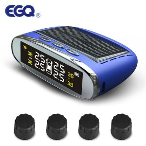 USB Digital 433.92mhz Solar Tire Pressure Monitoring System