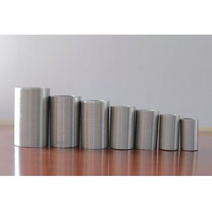 CNC Machining Parts Rebar Splicing Sleeves , Threaded Bar Coupler Energy Saving