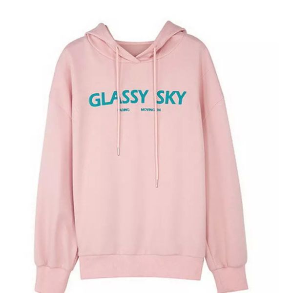 Quality Letter Pattern Casual Pullover Sweater Hoodies With 3D Print Eager Logo wholesale