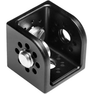 Alvin's Cables Extension Side Mounting Block with 3/8” Threads, 3-Port Square