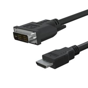 Factory direct HDMI to dvi-d cable 18+1 bidirectional 0.5 m 1 m Nickel plated