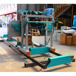 SW26G Gasoline Portable Band Sawmill Machine For Wood Cutting, Log Cutting