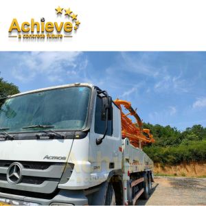 37 Mini Concrete Pump Used / Diesel Concrete Mixer Pump ZOOMLION 38X-5RZ