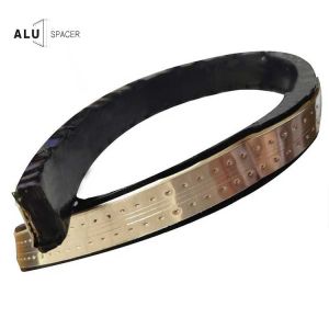 Spacer with Bulty 2021 Hot Sale Double Glass Warm Edge Rubber 6mm Strip Aluminum
