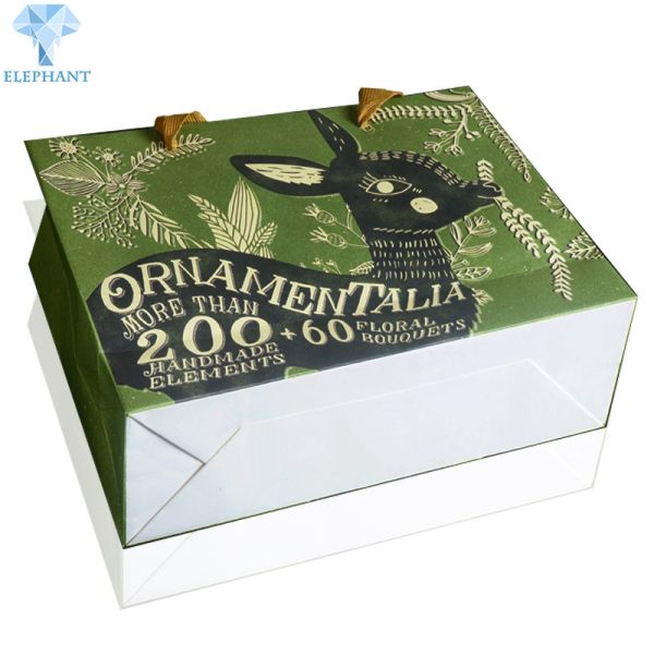 Wholesale Custom Environmentally Recyclable Printed Shopping Gift Bags With