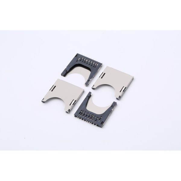 Quality Contact Brass With Gold Plating Over 50U Wafer Box Connector Solder Termination Style SMD Interface Type wholesale