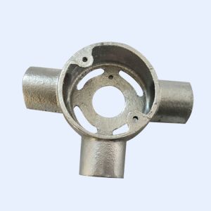 One Way Conduit Junction Box 28MM Depth BS4568 Standard Hot Dip Galvanized