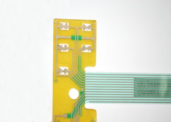 Quality Printer Controller LED Membrane Switch With Tactile Embossed Buttons wholesale
