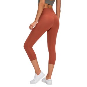 China Spandex Cropped Tight Ass Yoga Pants High Waisted OEM ODM on sale