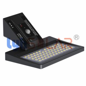 Water Resistant Solar Sensor Lights Outdoor 5W Motion Sensor With 64pcs High