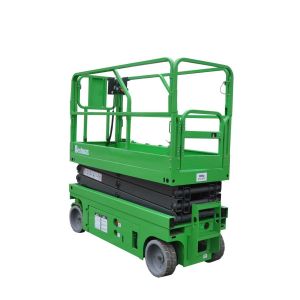 DC Motor Driving 5.8m Self-propelled Heavy Duty Scissor Lift Loading Capacity