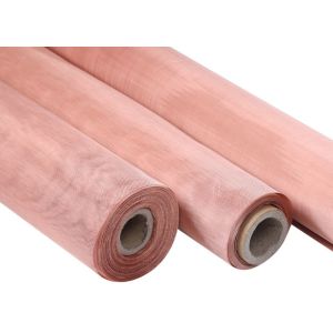 100% Pure Copper Woven Wire Mesh Cloth 250mm Mesh OEM ODM