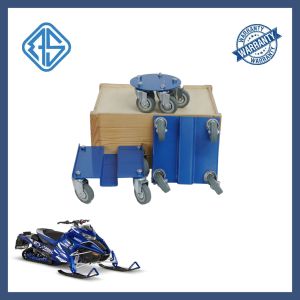 Cheap Strap On 8 Inch Plate Snowmobile Cart Dolly Mover 1200Lbs Load Capacity for sale