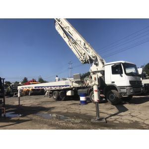 Good Condition Concrete Trailer Pump Zoomlion 47m Used Pump Truck