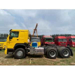Used HOWO 375hp Tractor Truck 6*4 Second Hand Howo Tractor Head With Good