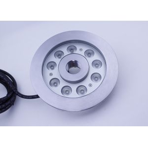 IP68 Multi Color RGB 12 /24 Volt Dimmable Underwater LED Fountain Lights