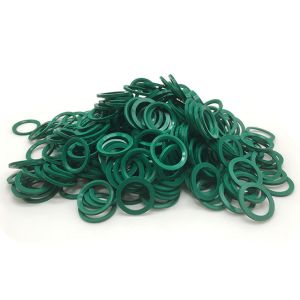 FFKM / NBR / FKM DIN 3869 ED-RING 14 Standard Blue Color Mold Compression From