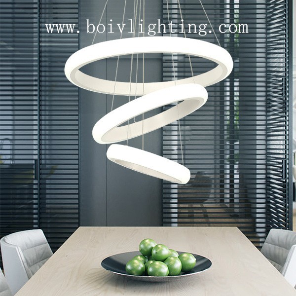 Quality LED Hanging  Lamp Good Sale In China Gold Color 90W Aluminum  Ø330MM wholesale