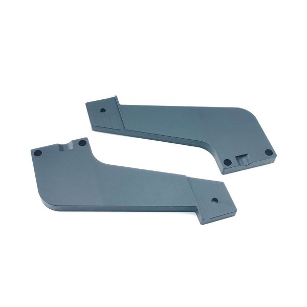 Customized Sheet Metal Steel Stamping Parts with Black Powder Coating Surface