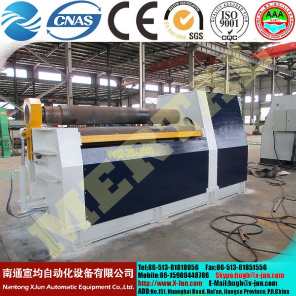 Hydraulic Quality CNC Plate rolling machine 4 Rolls Plate Rolling Machine with