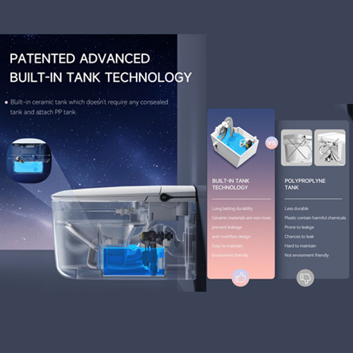 Quality Bathroom Modern Smart Toilet With Temperature Control And UV Sterilization System wholesale